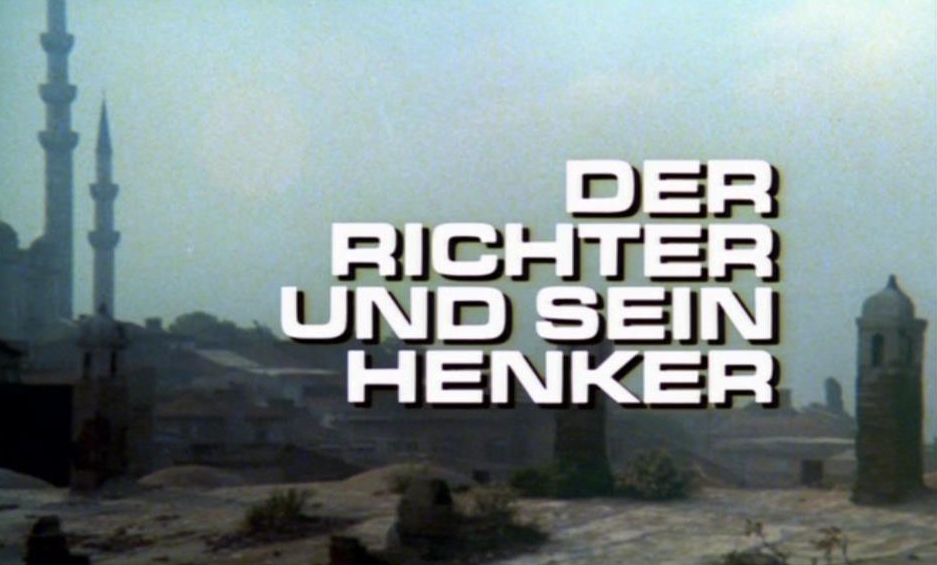 Richter und sein Henker, Der