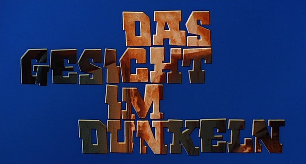 Gesicht im Dunkeln, Das