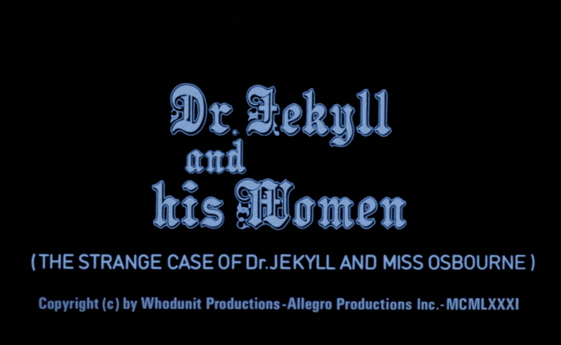 Strange Case of Dr. Jekyll and Miss Osbourne, The