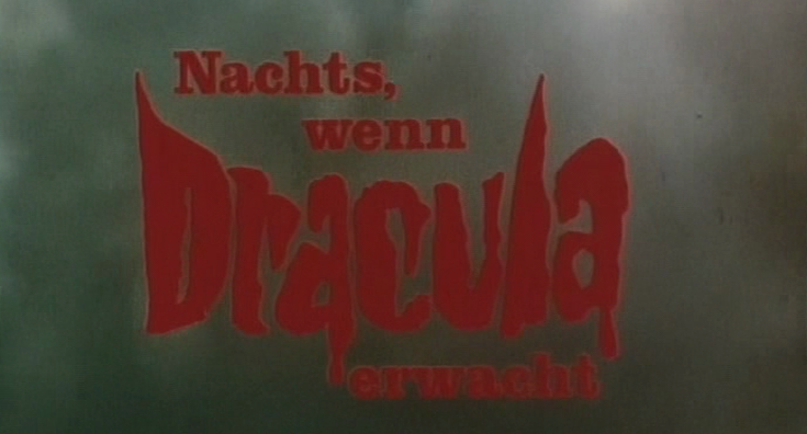 Nachts, wenn Dracula erwacht