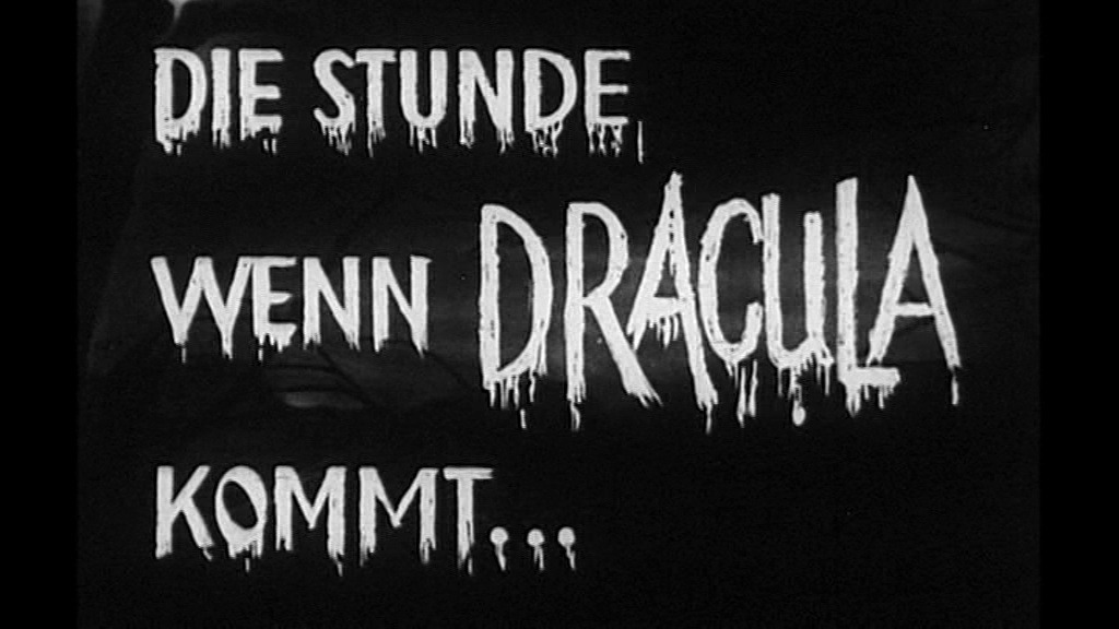 Stunde, wenn Dracula kommt, Die